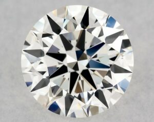 Natural 0.74 Carat H VVS1 Round Diamond