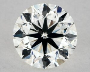Natural 0.9 Carat I VS2 Round Diamond