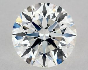 Natural 1 Carat F VVS2 Round Diamond