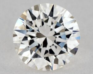 Natural 0.7 Carat I VVS2 Round Diamond