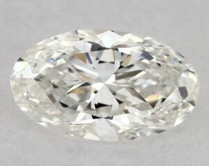 Natural 0.5 Carat G VS1 Oval Diamond