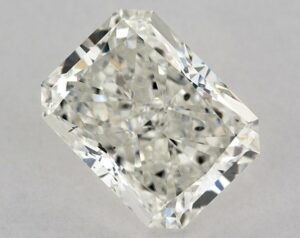 Natural 1.51 Carat J SI1 Radiant Diamond