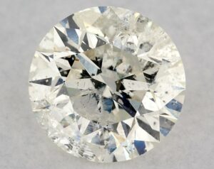 Natural 1.02 Carat K Round Diamond