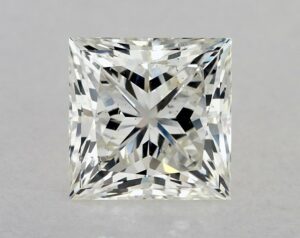 Natural 2.05 Carat J SI1 Princess Diamond