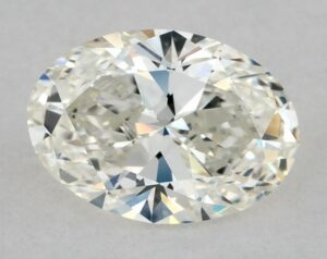 Natural 0.51 Carat J VS1 Oval Diamond