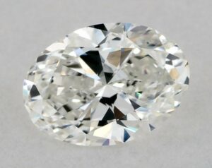 Natural 0.52 Carat G VS1 Oval Diamond