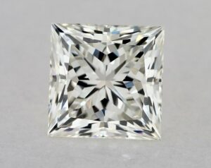 Natural 1.02 Carat K VVS1 Princess Diamond