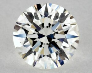 Natural 0.72 Carat I VVS2 Round Diamond