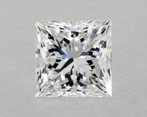 Natural 2.01 Carat F VVS2 Princess Diamond