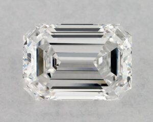 Natural 0.53 Carat D VS2 Emerald Diamond