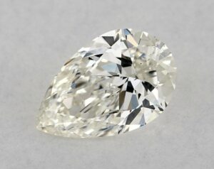 Natural 0.61 Carat J SI1 Pear Diamond