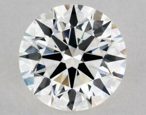 Natural 1.01 Carat H VS2 Round Diamond