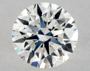 Natural 1.01 Carat H SI1 Round Diamond