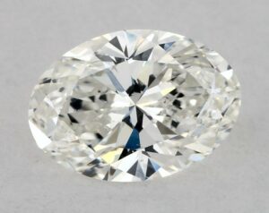 Natural 0.62 Carat I SI1 Oval Diamond