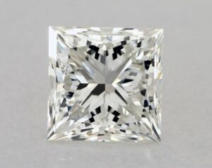 Natural 1.01 Carat J VS2 Princess Diamond