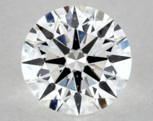 Natural 0.78 Carat F SI1 Round Diamond