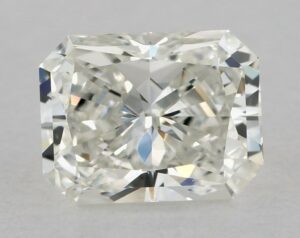 Natural 0.7 Carat I VS1 Radiant Diamond