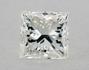Natural 0.7 Carat H VS2 Princess Diamond
