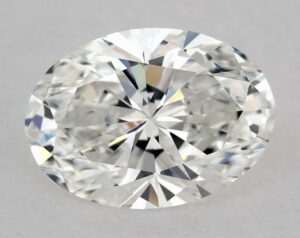Natural 1.22 Carat F VVS2 Oval Diamond