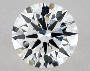 Natural 1.08 Carat H IF Round Diamond