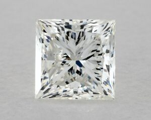 Natural 0.99 Carat H VVS2 Princess Diamond