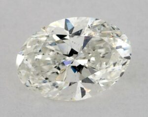Natural 1 Carat I SI1 Oval Diamond