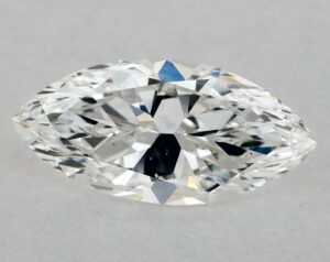 Natural 0.9 Carat E SI1 Marquise Diamond