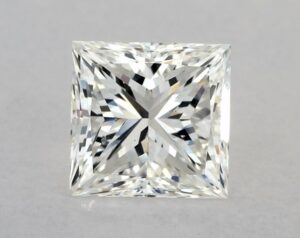 Natural 1.7 Carat H SI1 Princess Diamond