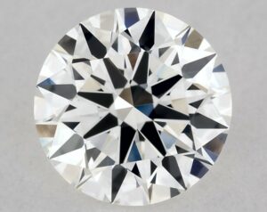 Natural 0.56 Carat G VVS2 Round Diamond