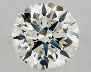 Natural 1 Carat L SI1 Round Diamond