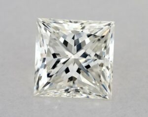 Natural 1 Carat J SI1 Princess Diamond
