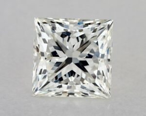 Natural 1.54 Carat J VS1 Princess Diamond