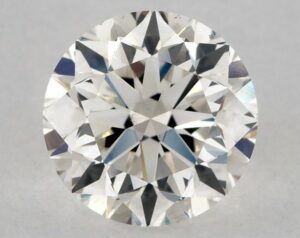 Natural 0.9 Carat H SI1 Round Diamond