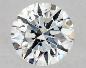 Natural 0.51 Carat F SI1 Round Diamond