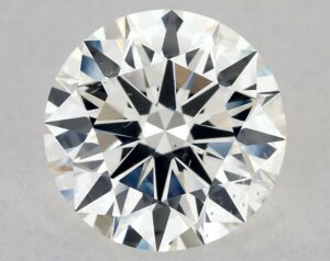 Natural 3.01 Carat I SI1 Round Diamond