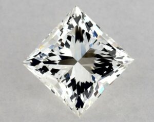 Natural 0.7 Carat J VVS1 Princess Diamond