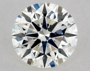 Natural 0.7 Carat I SI1 Round Diamond