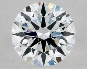 Natural 0.86 Carat D SI1 Round Diamond