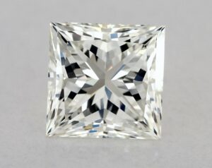 Natural 1.02 Carat J VVS2 Princess Diamond