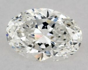 Natural 0.5 Carat F VS1 Oval Diamond