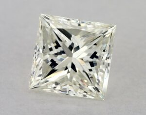 Natural 1.74 Carat J VS1 Princess Diamond