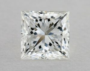 Natural 0.7 Carat G VS1 Princess Diamond