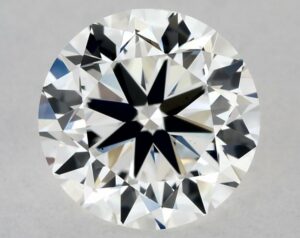 Natural 0.9 Carat E VS1 Round Diamond