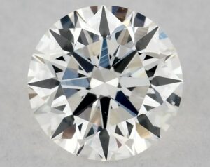 Natural 0.5 Carat F SI1 Round Diamond