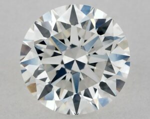 Natural 0.9 Carat F SI1 Round Diamond