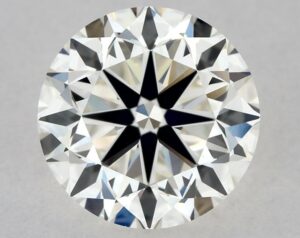 Natural 1 Carat H VVS2 Round Diamond