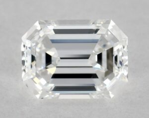 Natural 0.55 Carat D VVS2 Emerald Diamond