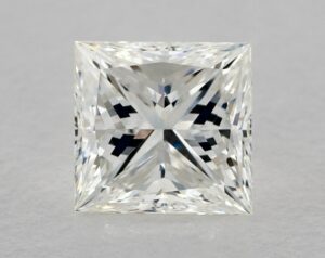 Natural 0.99 Carat G VVS1 Princess Diamond