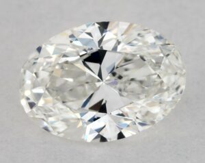 Natural 0.5 Carat G VS1 Oval Diamond
