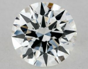 Natural 0.77 Carat F VVS1 Round Diamond